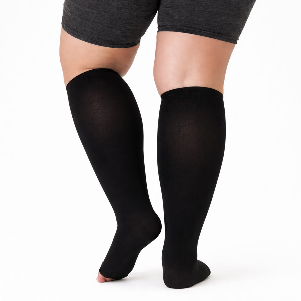 Beltwell® The Original Extra Wide Toeless Compression Socks