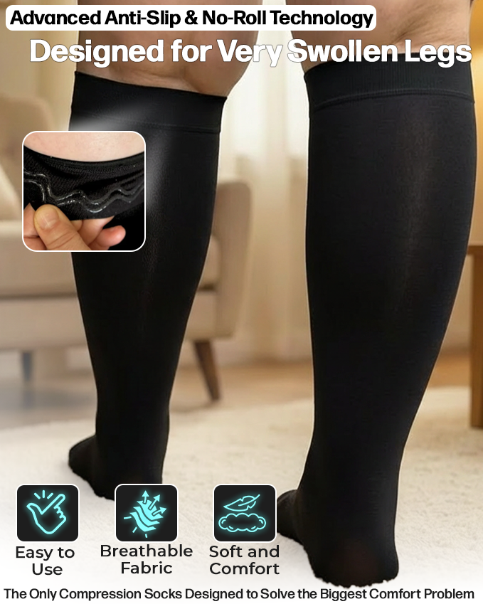 Beltwell® The Original Extra Wide Compression Socks