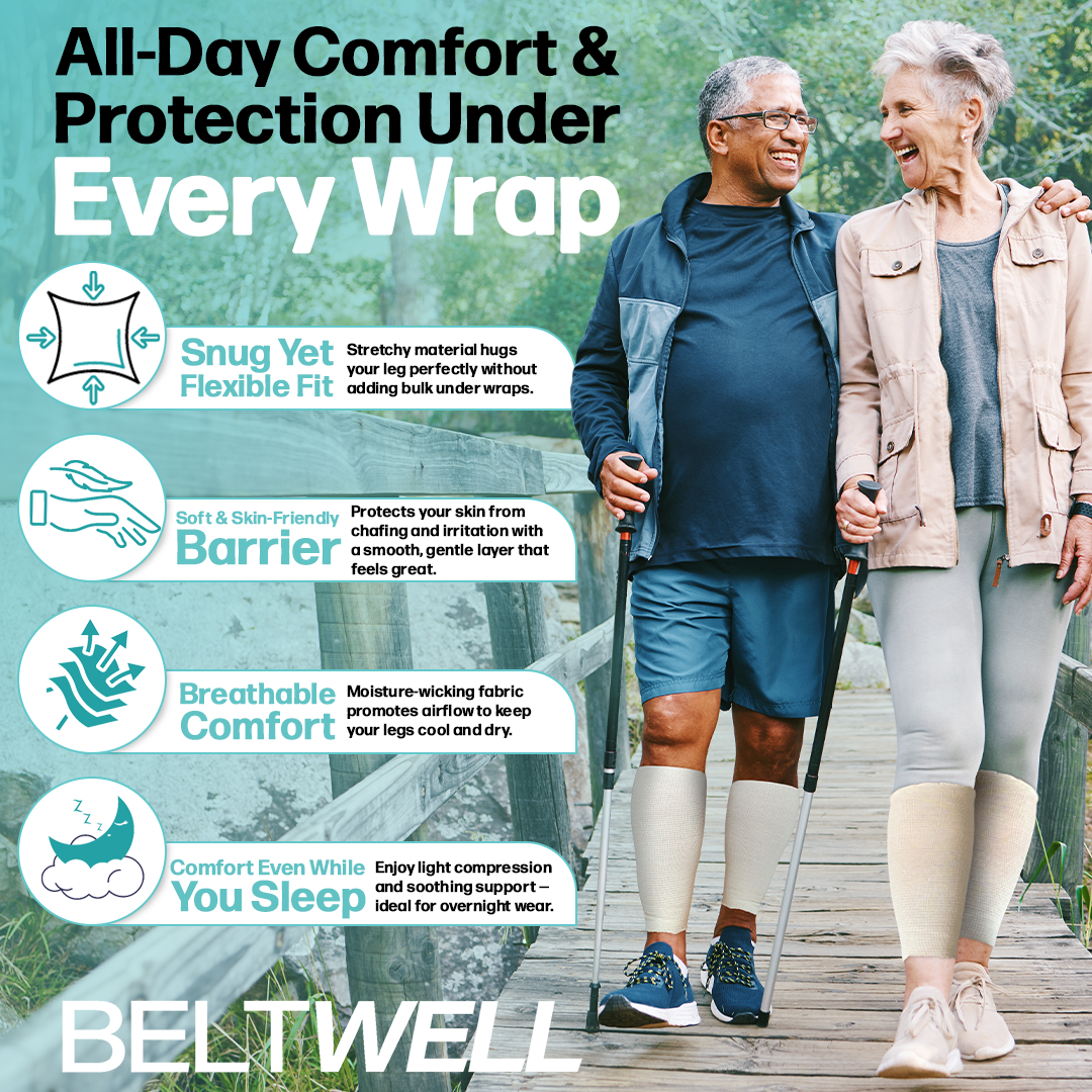 Beltwell® The Elastic Tubular Compression Sleeve For Protecting Legs