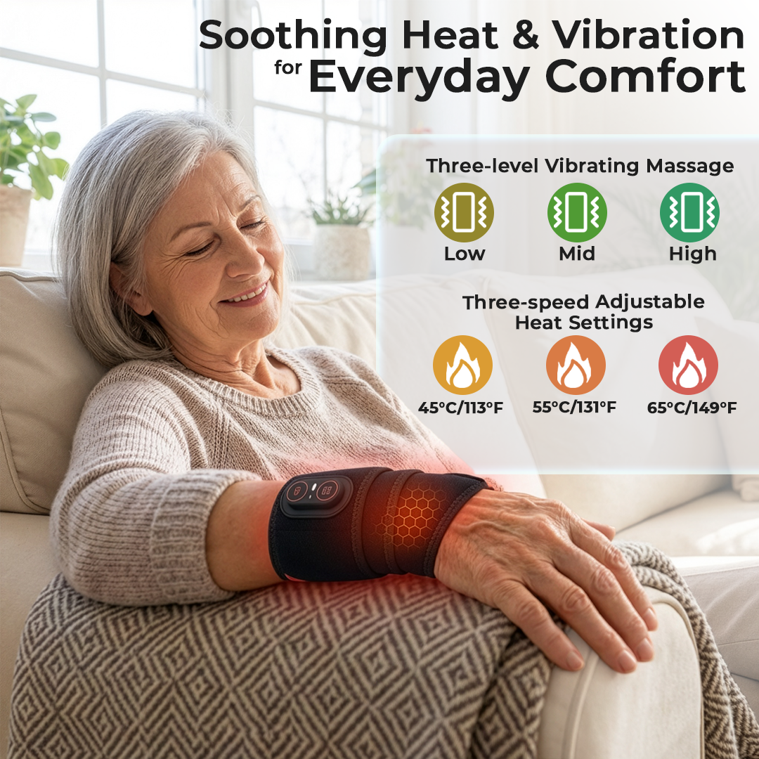 Beltwell® - The Cordless Heated Wrist Wrap With Deep-Penetration CAT™ Technology