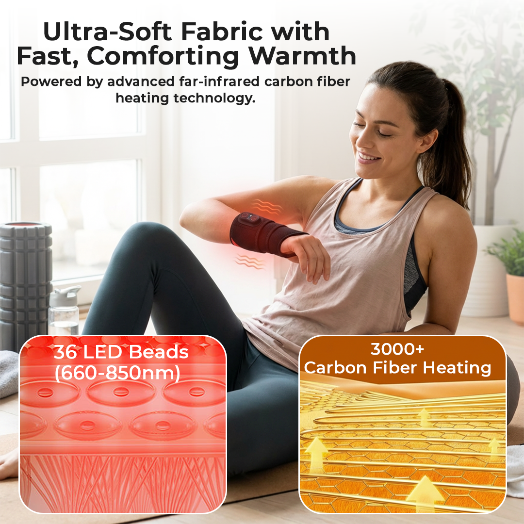 Beltwell® - The Cordless Heated Wrist Wrap With Deep-Penetration CAT™ Technology